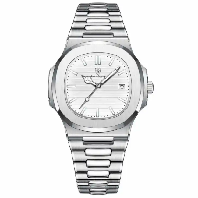 Poedagar 613 Gental White- Quartz Watch