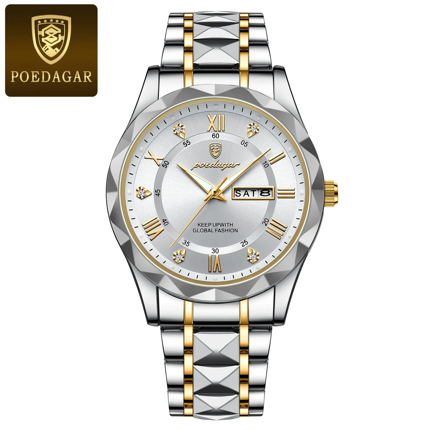 Poedagar 615 Gental White - Quartz Watch