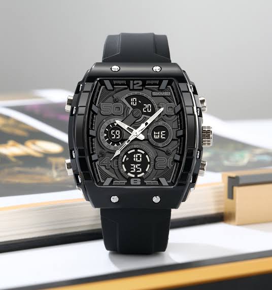 SKMEI 2603 Dual Time - Premium Black